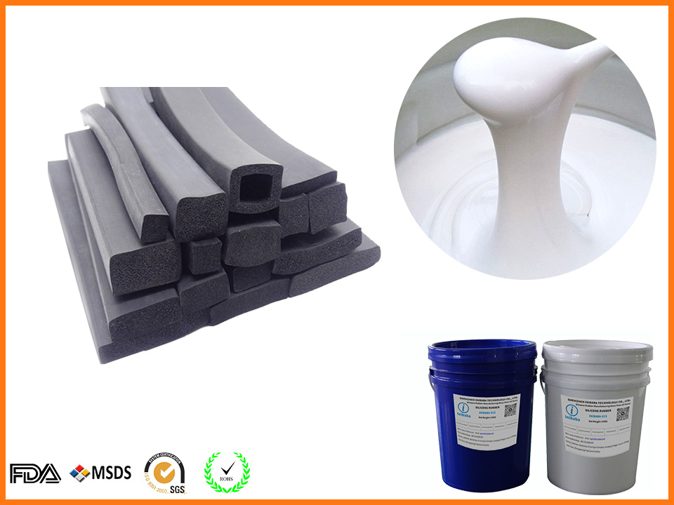 Silicone foam